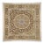 Suzani Wall Hanging - Terracotta Uzbek Tablecloth 5' X 5'5'' For Sale