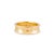 Vintage Tiffany & Co. 1837 Medium Model 18k Yellow Gold Concave Band Ring, Size 6.5 For Sale In Houston - Image 6 of 8