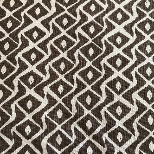 Peter Fasano Sarpa Toffee Linen Fabric 10 1 2 Yards Chairish