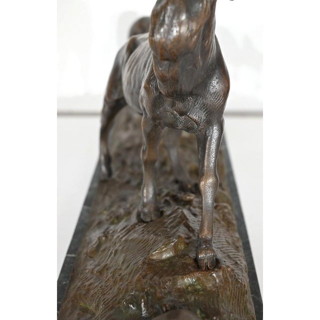 JB. Mêne, Animal Group, Late 1800s, Bronze For Sale - Image 13 of 18