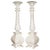 Vintage Painted Carved Oak Decorative Candlesticks, 1940s, Set of 2 For Sale - Image 17 of 17
