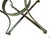 Rustic Antque Garden Table W/Patina Base For Sale - Image 11 of 11