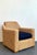 Vintage Ralph Lauren Woven Rattan Armchair For Sale - Image 9 of 15