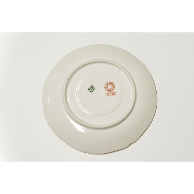 Charles Fields Haviland Ch Field Haviland Limoges Bouillon Cups & Saucers Set of 4 For Sale - Image 4 of 10