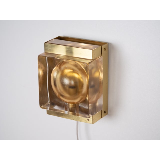 Gold Danish Maritim Sconces from Vitrika, 1960s, Set of 2 For Sale - Image 8 of 11