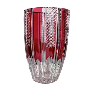 Crystal Vase from Val Saint Lambert, 1950s