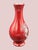 1970s 1970s Korean Red Lacquer Vase With Mother of Pearl Inlay – Cranes & Pine, Najeonchilgi For Sale - Image 5 of 7
