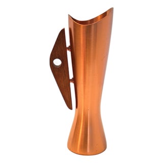 Vintage Copper Vase, 1960s For Sale