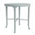 Brown Jordan Calcutta 20" Round Cast Top Occasional Table in Harbor For Sale