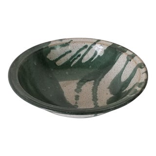 1980s Jason Parsley Abstract Design Art Pottery Bowl Sold For Sale