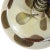 Glass Vintage Murano Barbini Vanity Jewelry Powder Box White Black Gold Flecks Spike Italian Art Glass Jar For Sale - Image 7 of 9