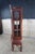 Late 20th Century Victorian Revival French Rococo Style Mahogany Display Cabinet Vitrine Curio For Sale - Image 5 of 12