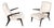 Fabric and Walnut Armchairs by Osvaldo Borsani for ABV, 1950s, Set of 2 For Sale