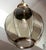Mid-Century Modern Italian Brass Pendant Light with Smoked Glass, 1970s For Sale - Image 6 of 14