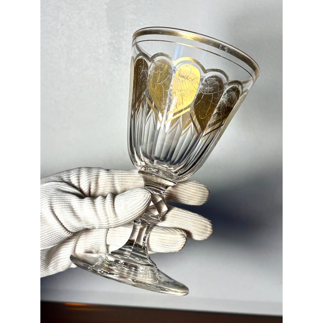 Crystal Water Glass in Baccarat Crystal For Sale - Image 10 of 16