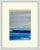 Contemporary Original Abstract Beach Seascape Mixed-Media Drawing by Stephanie Cate, Framed For Sale