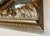 Ornate Gold and Black Deeply Carved Vintage Mirror For Sale In Sacramento - Image 6 of 17