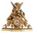 French Table Clock in Gllded Bronze, 19th Century For Sale