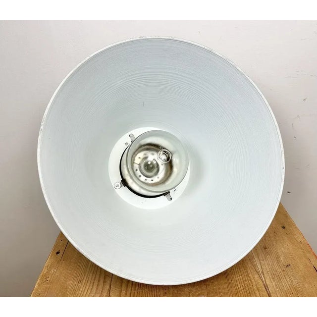 Industrial Explosion Proof Lamp with Aluminium Shade from Elektrosvit, 1970s For Sale - Image 12 of 13