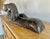Wood Primitive Hand-Chiseled Horse Sculptures, Wood, Spain, 1940s For Sale - Image 7 of 14
