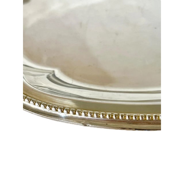 Vintage Engraved Houston Country Club Trophy by Mappin & Webb English Sheffield Plate Serving Dish For Sale - Image 14 of 17