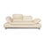 Rivoli Leather Two Seater Cream Sofa from Koinor For Sale - Image 6 of 16