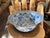 A substantial and finely crafted blue and white porcelain bowl by Maitland-Smith, known for producing high-end decorative...