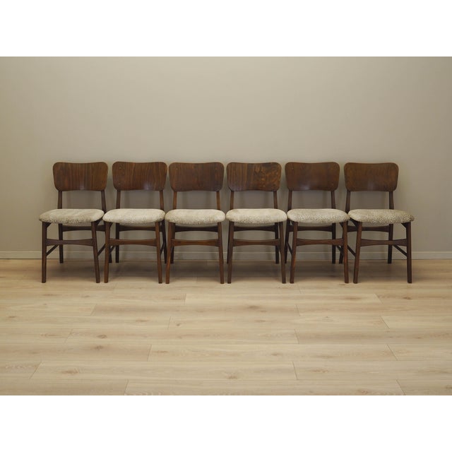 Wood Danish Chairs, 1960s, Set of 6 For Sale - Image 7 of 18