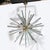 Modernist Hand-Blown Murano Smoked Aquamarine Camer Glass Sputnik Chandelier For Sale - Image 9 of 12