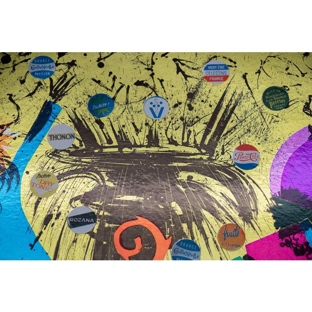 Paper La Source Perrier Poster after Salvador Dali For Sale - Image 7 of 8