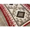1930s White Gray Diamond Geometric Antique American Navajo Rug 4'9"x 6'9" Flatweave Wool Carpet For Sale - Image 13 of 14