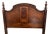 Gorgeous Antique Renaissance Revival Headboard, Footboard Full Size Carved Oak For Sale - Image 4 of 12