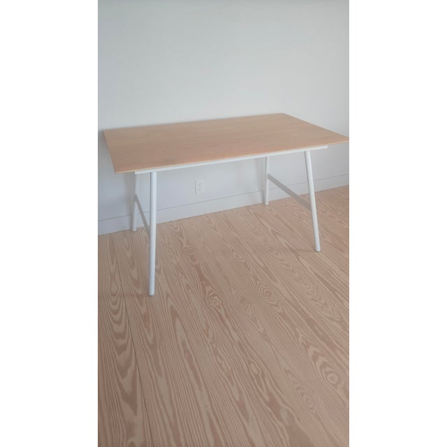 White Gus Modern Envoy Desk 50"x30 For Sale - Image 8 of 9