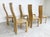 Wood Dining Chairs by Rob & Dries Van Den Berghe, 1980s, Set of 2 For Sale - Image 7 of 12