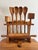 Late 20th Century Late 20th Century Workshop-Made Wooden Utensils With Holder - 9 Pieces For Sale - Image 5 of 8