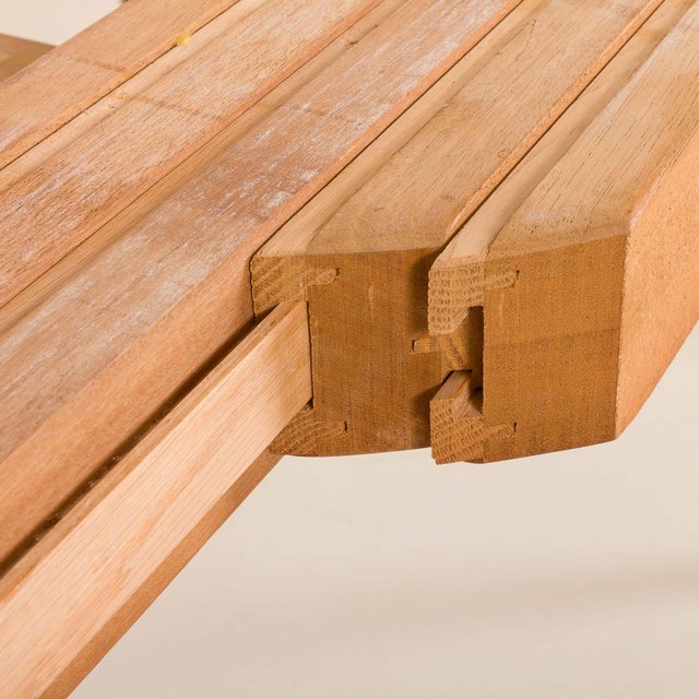 Large Vintage Teak Table with Four Inner Leaves by Henning Kjaernulf for Soro, 1960s For Sale - Image 14 of 18