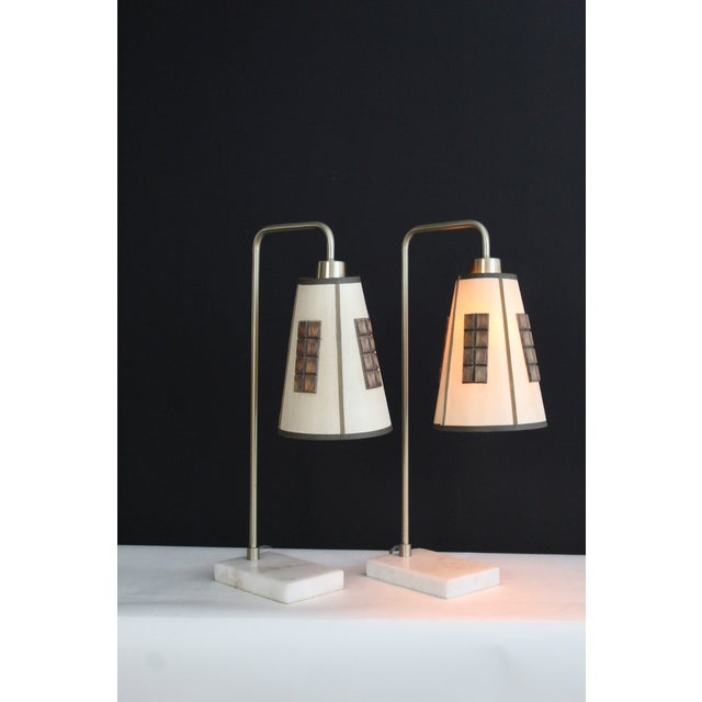 Mid 20th Century Gerald Thurston Style Table Lamps - a Pair For Sale - Image 9 of 10