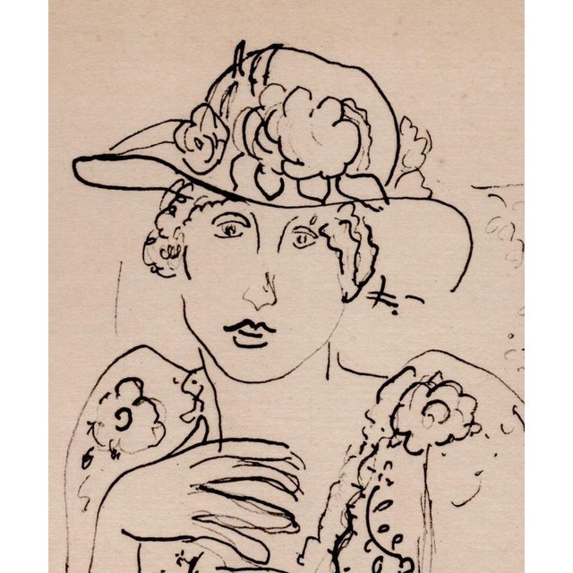 Matisse, Sitting Girl, Original Lithograph, 1920 For Sale - Image 6 of 10