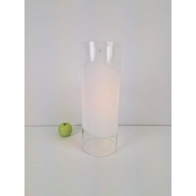 Murano Glass Cylinder Table Lamp from Vistosi, 1990 For Sale - Image 6 of 10