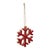 Kenneth Ludwig Chicago Wood Snowflake Ornament (Set of 12) For Sale - Image 4 of 4