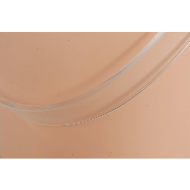 Mid Century Ice Bucket in Blush With Lucite Handle For Sale In Tampa - Image 6 of 6