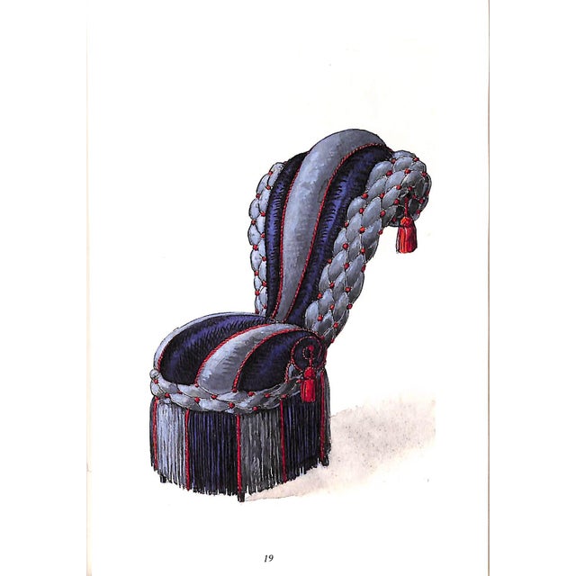 "Sieges d'Emilio Terry Projets" 1996 For Sale - Image 9 of 13