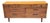 Vintage 1960s Henredon Heritage Brutalist Oak Wood 7-Drawer Dresser For Sale