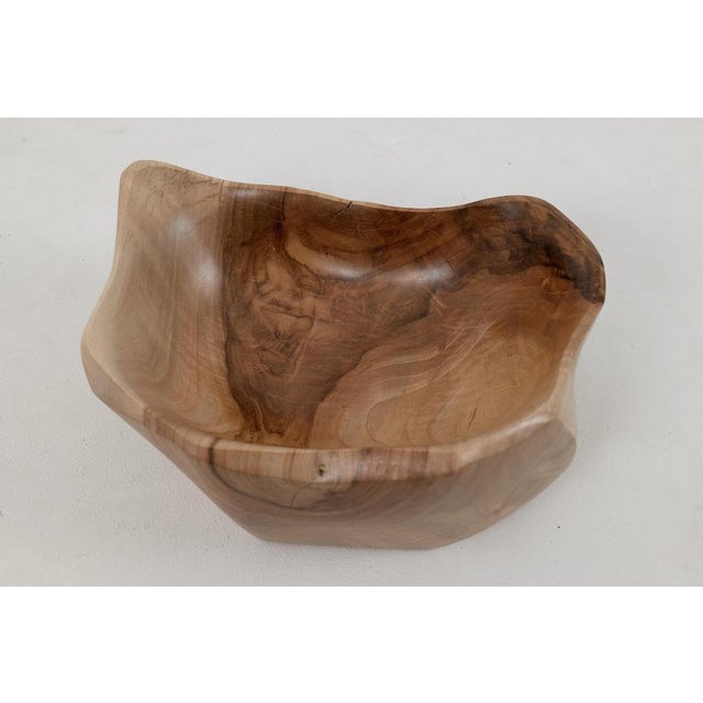 Walnut Bowl by Logniture For Sale - Image 11 of 13