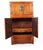 Large Qing Dynasty Oak Wood Compound Cabinet With Brass Medallions For Sale In Los Angeles - Image 6 of 8