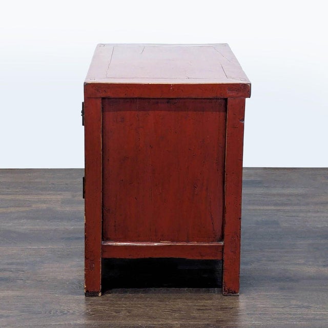 Antique Chinese Cabinet/End Table For Sale - Image 4 of 9