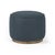 This round ottoman in Fresno Cobalt faux leather can be placed just about anywhere, bringing with it a hip retro vibe. Its...