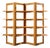 Kurt Østervig Style Mid Century Teak Bookshelf Room Divider For Sale
