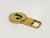 Letter J Initials Brass Bottle Opener #4919 attributed to Carl Auböck, Vienna, 1960s For Sale - Image 3 of 18