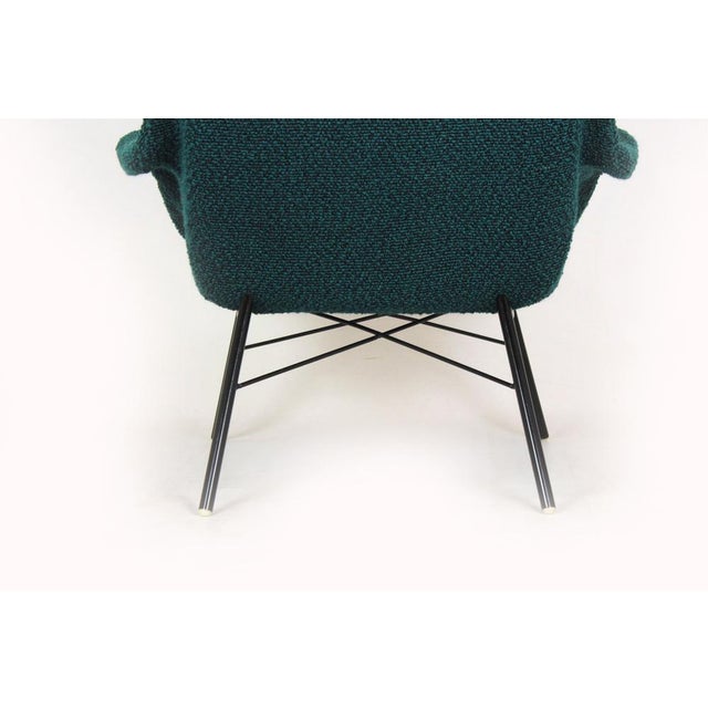 Wingback Lounge Chair by Miroslav Navrátil, Czechoslovakia, 1960s For Sale - Image 16 of 18